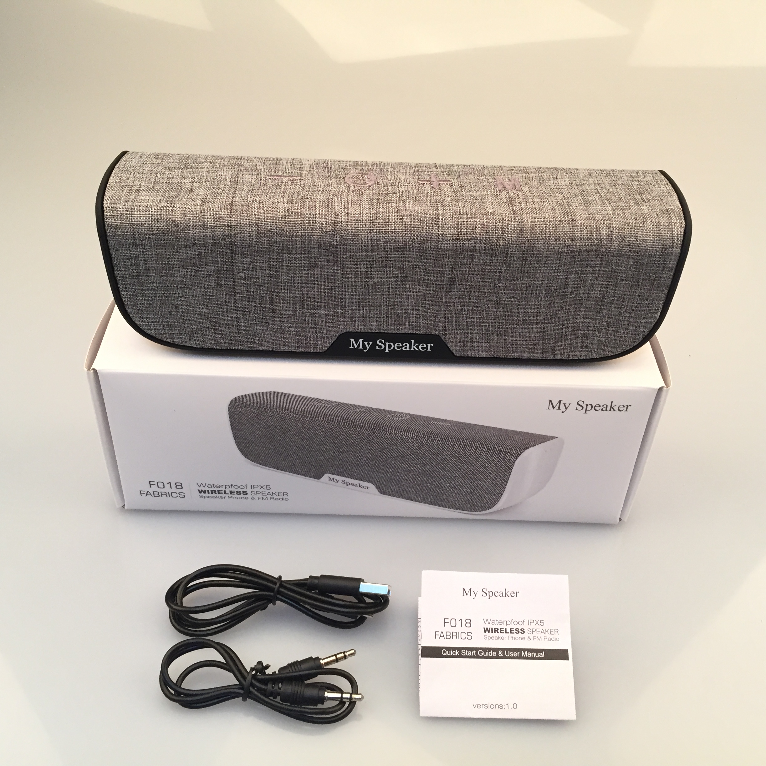 FM radio active boombox aux line 3.5mm 2*5W speaker bluetooth outdoor big Shenzhen