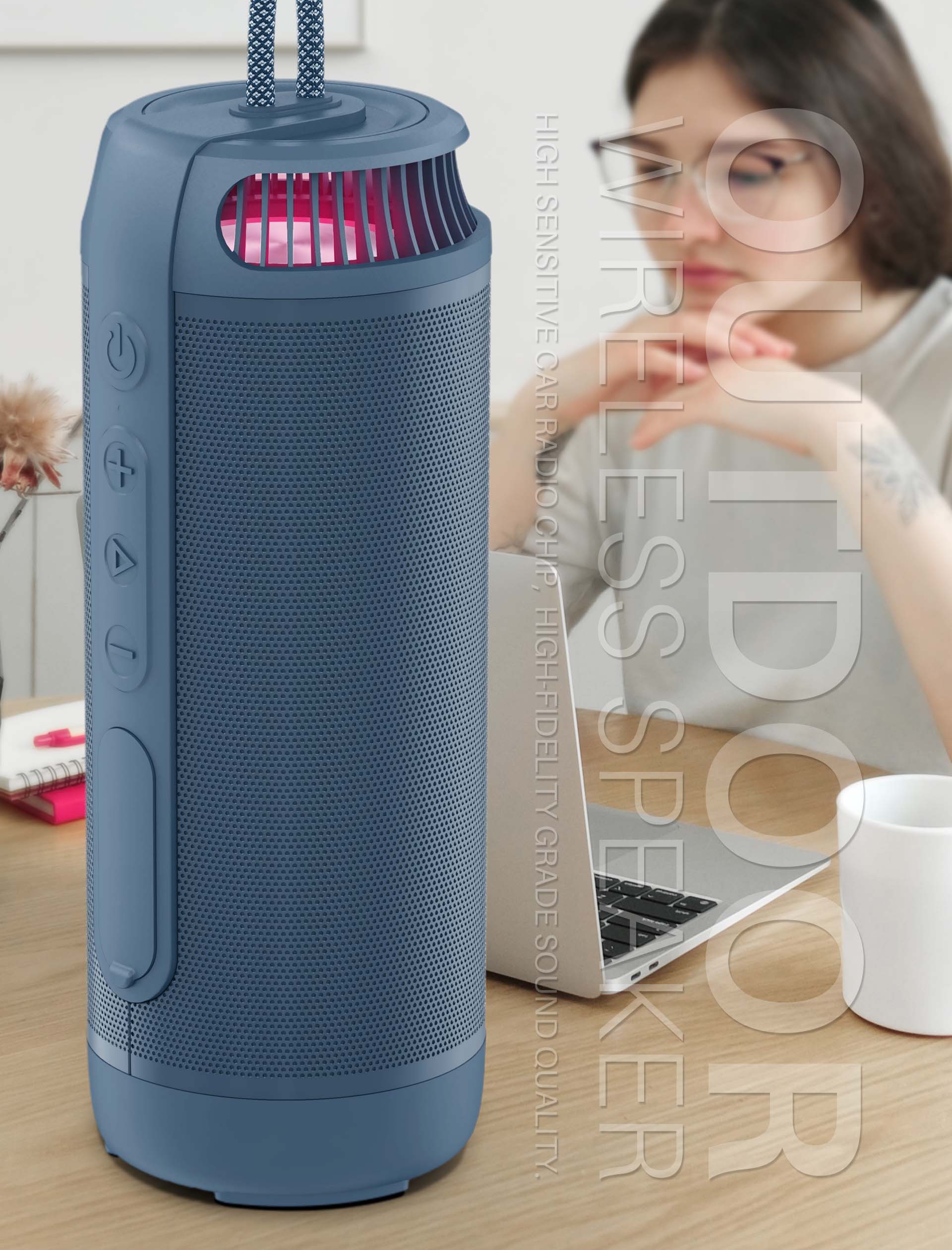 Hot selling products 2023 profecional  boombox 10w speakers bass high quality loud  mp3 player bt music speakers