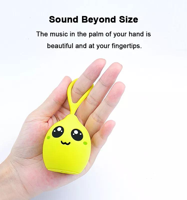  Design True Wireless Stereo 3W Handsfree Selfie Bluetooth Speaker Boombox for Teens Girls Kids Girlfriends