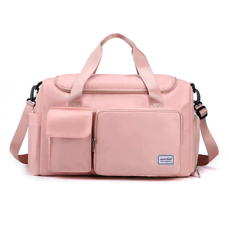 New design travel bags  large capacity fitness bag portable waterproof short travel yoga swimming sports travel bag
