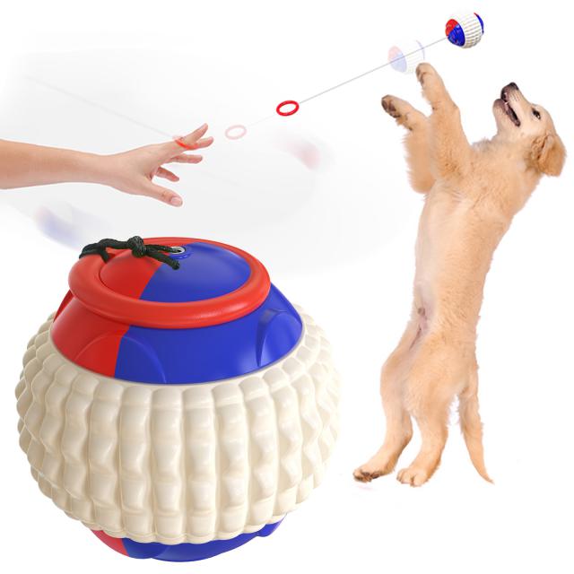 Amazon Hot Sale Dog Teeth Training Ball Squash Hand Throwing Ball Toy Pet Supplies