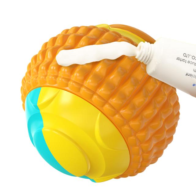 Amazon Hot Sale Dog Teeth Training Ball Squash Hand Throwing Ball Toy Pet Supplies