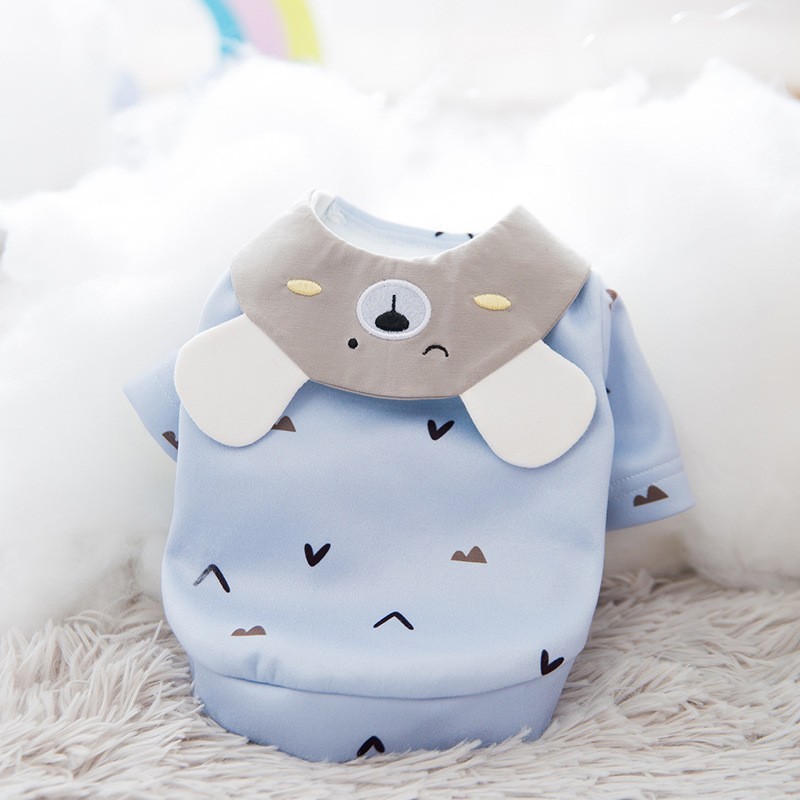 Spring And Summer Fashion Style Dog And Cat Warm Clothes Pet Shirts Small And Medium Dog Clothes Pet Supplies