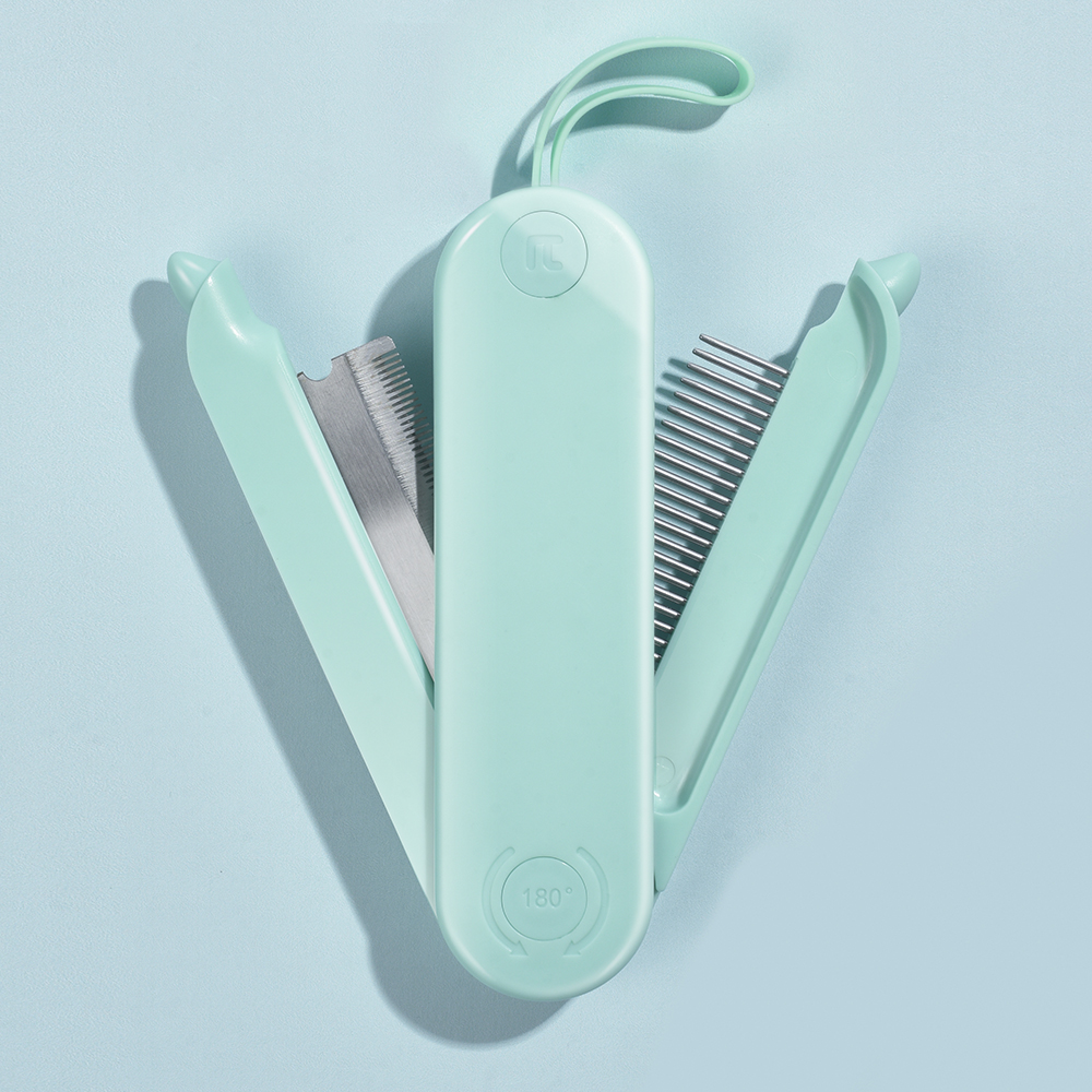 Pakeway Shadow Pet Groom Brush Comb Cat Comb Grooming Brush Pet Comb Brush Beauty and Clean Pet Supplies