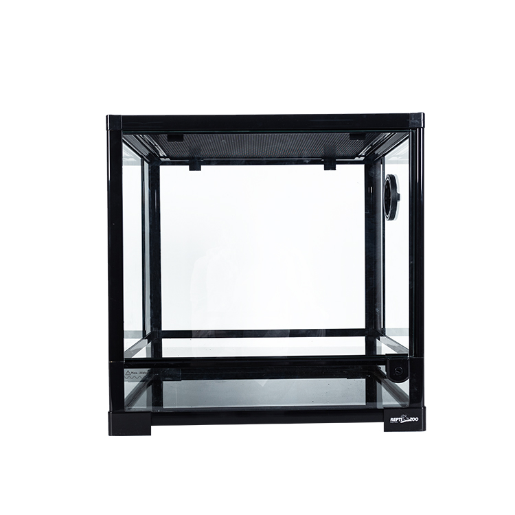 REPTIZOO RK0105S  RK Series 18x18x18 Inches Small Size Glass Terrarium Kit Reptile Cage Carriers for REPTILES Support