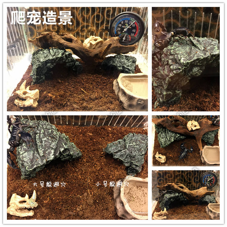 Reptile supplies/live turtle terrace pet climbing platform turtle climbing rockery/water turtle terrace