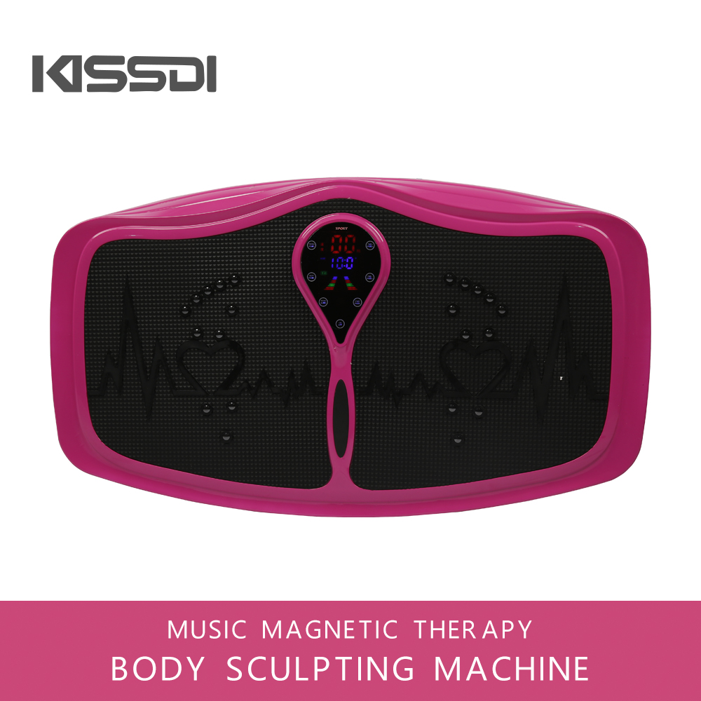 Whole Body Slimming Sport  Equipment Machine Metal abs fitness vibration plate