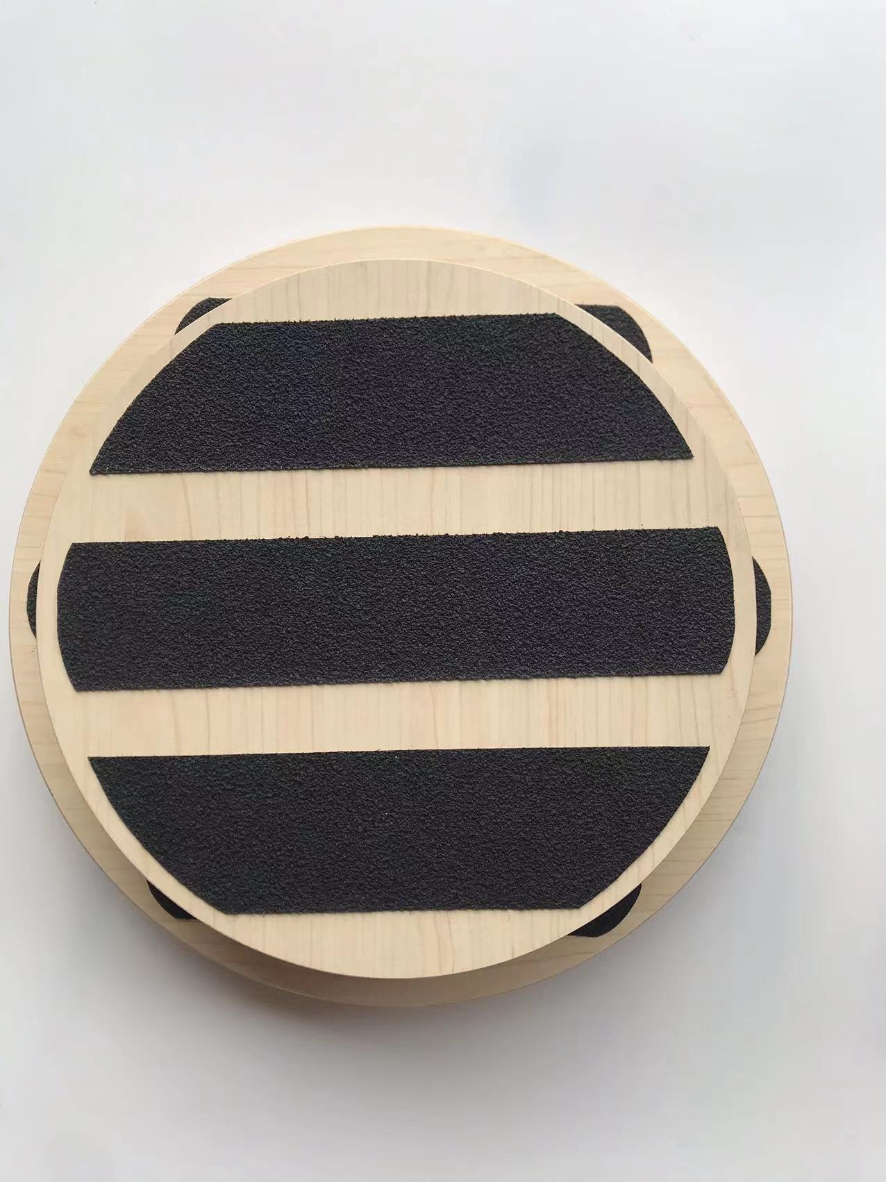 waist twisting wooden rotating machine fitness sports equipment wood pilates disc