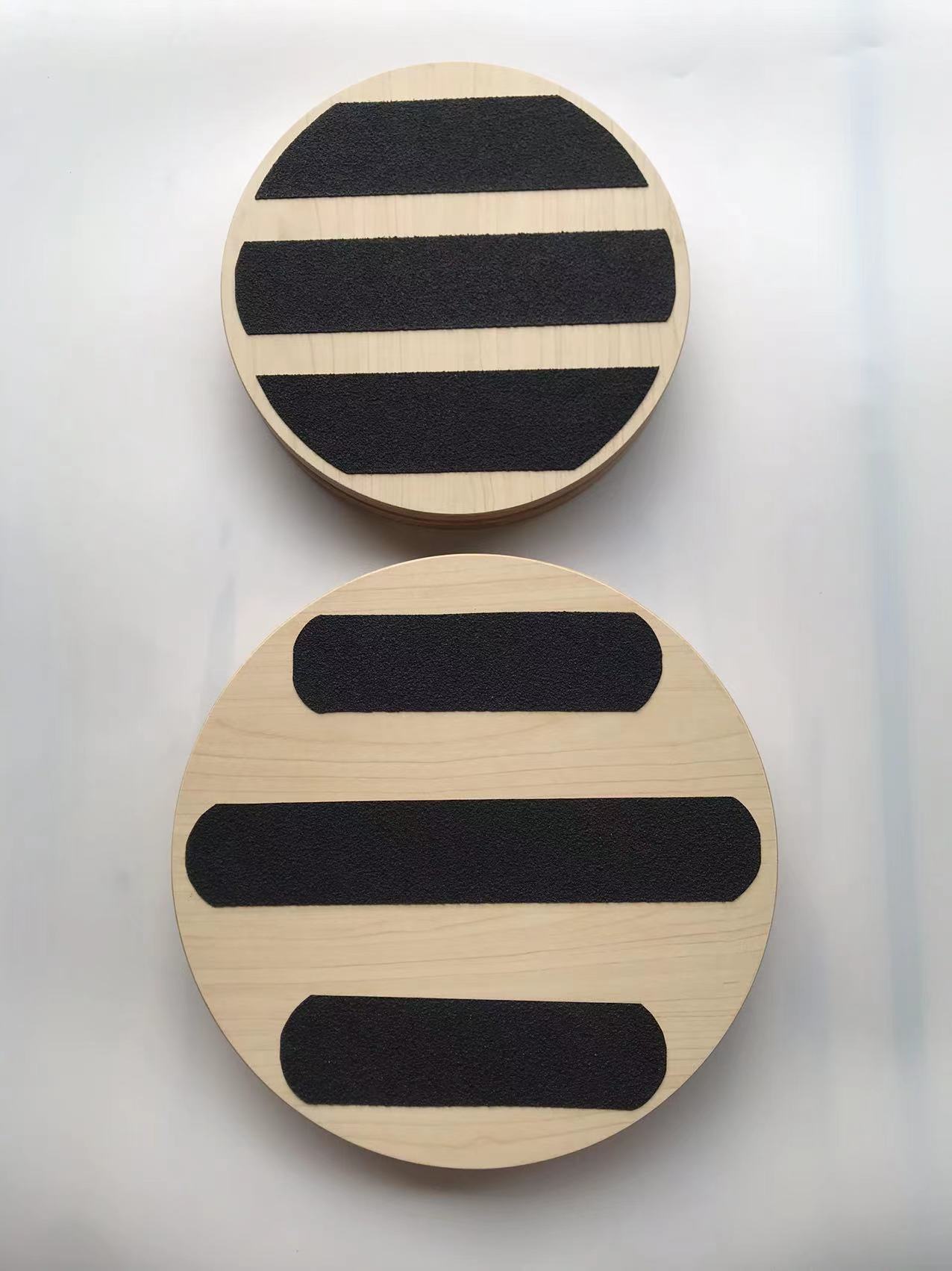 waist twisting wooden rotating machine fitness sports equipment wood pilates disc