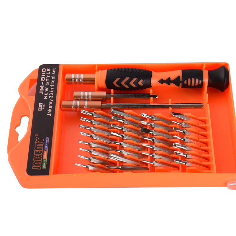 Home appliance repair and disassembly household multifunctional exactness tools 33-piece screwdriver set for hand tool s