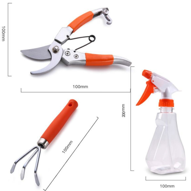 Top Quality 10 In 1 Hardware Tool Box Garden Flower Hand Tool Set Stainless Steel Garden Hand Tools