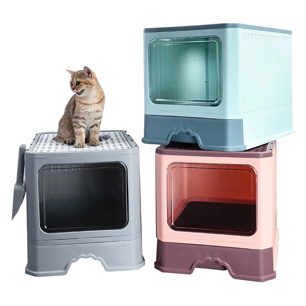 High quality automatic cat litter box self cleaning
