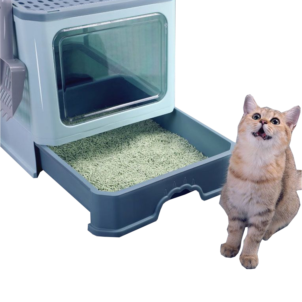 High quality automatic cat litter box self cleaning