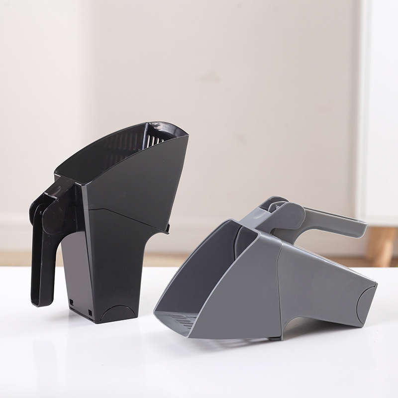 Cat Litter Scoop Kitty Litter Sifter Scoop System Kitty Litter Scooper With Waste Bags Pet Cleaning Supplies