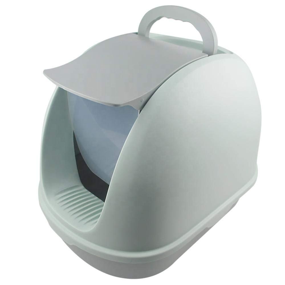 Pet Supplies Cleaning Products Plastic Cat Toilet Cat Litter Mat Litter Box with Lid