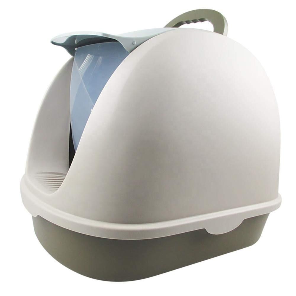 Pet Supplies Cleaning Products Plastic Cat Toilet Cat Litter Mat Litter Box with Lid