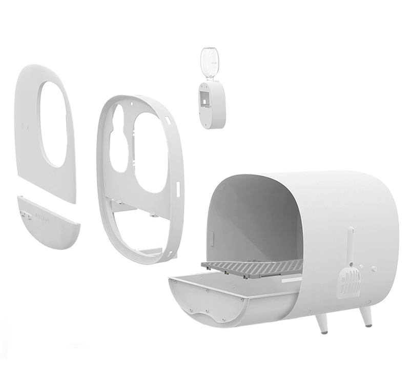   cheap self-cleaning litter box automatic cat