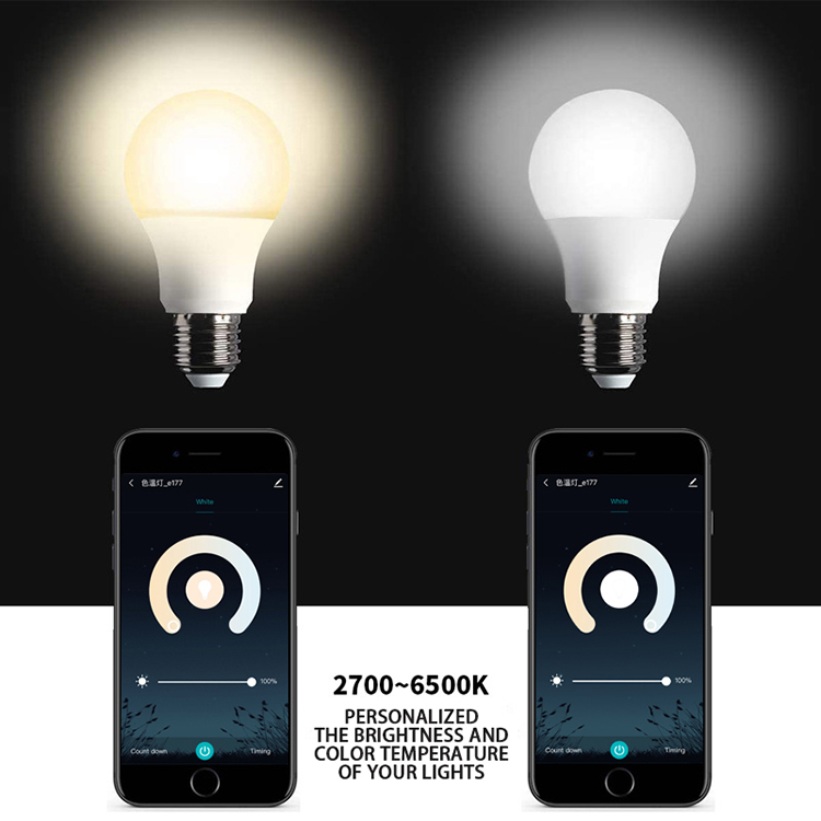 Hot Sell Fashion Brightness Adjustment Led Electric Light Bulb Color Saving Bulbs