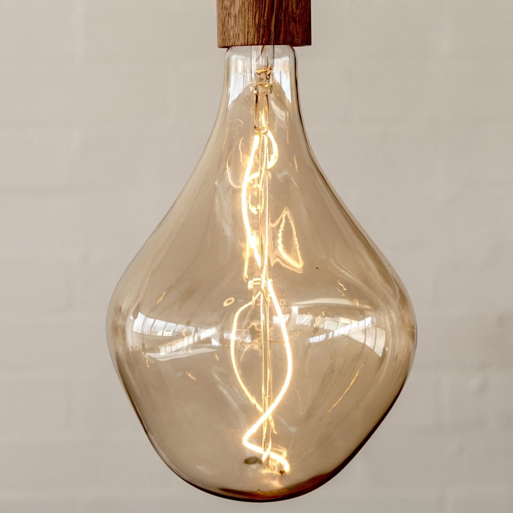 2022 Alien shape oversize giant xxl dimmable LED edison light filament bulb 220mm 200mm 180mm 4w for restdecoration