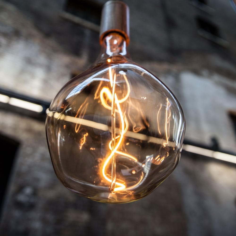 2022 Alien shape oversize giant xxl dimmable LED edison light filament bulb 220mm 200mm 180mm 4w for restdecoration