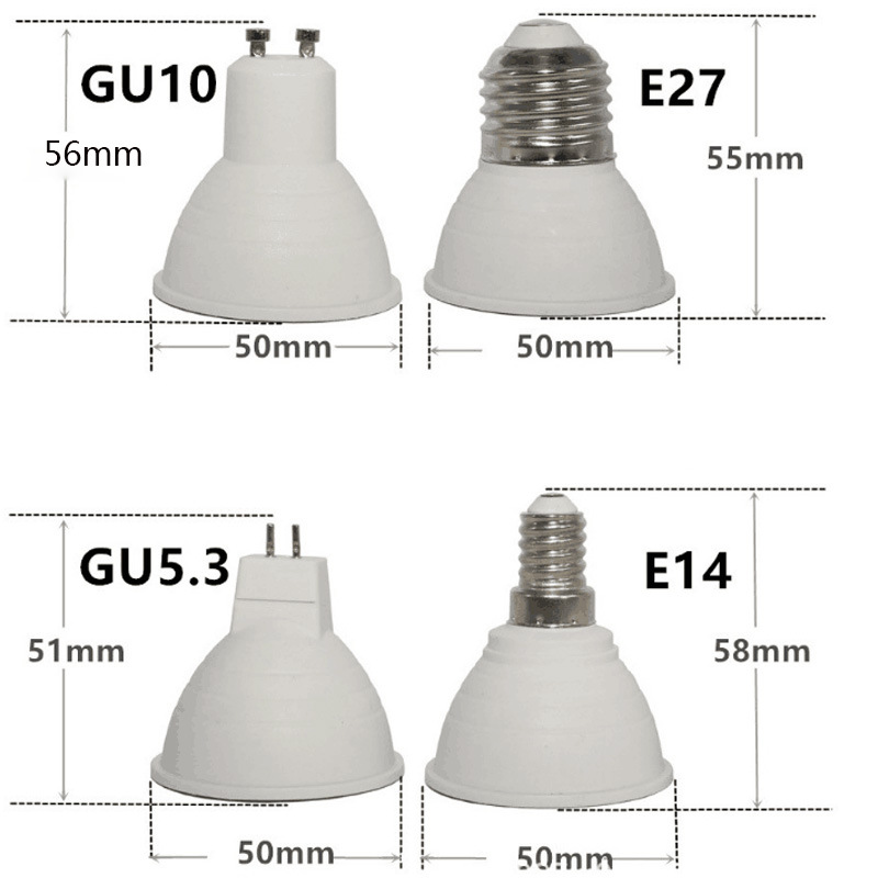 AC86-265V Smart LED Ambient Lighting 3W Remote Control Dimmable RGB GU10 Bulb