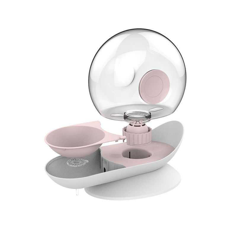Cat Dog Water Dispenser Automatic Water Drinking Fountain for Small or Medium Size Dogs Cats Easy to Clean Snail Shape 2