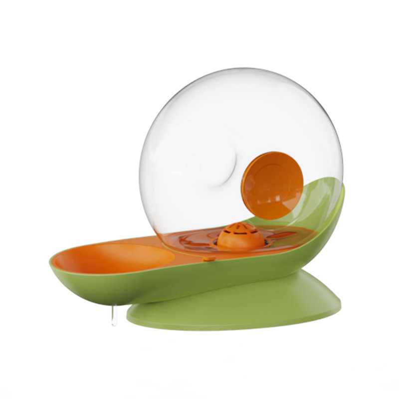 Cat Dog Water Dispenser Automatic Water Drinking Fountain for Small or Medium Size Dogs Cats Easy to Clean Snail Shape 2