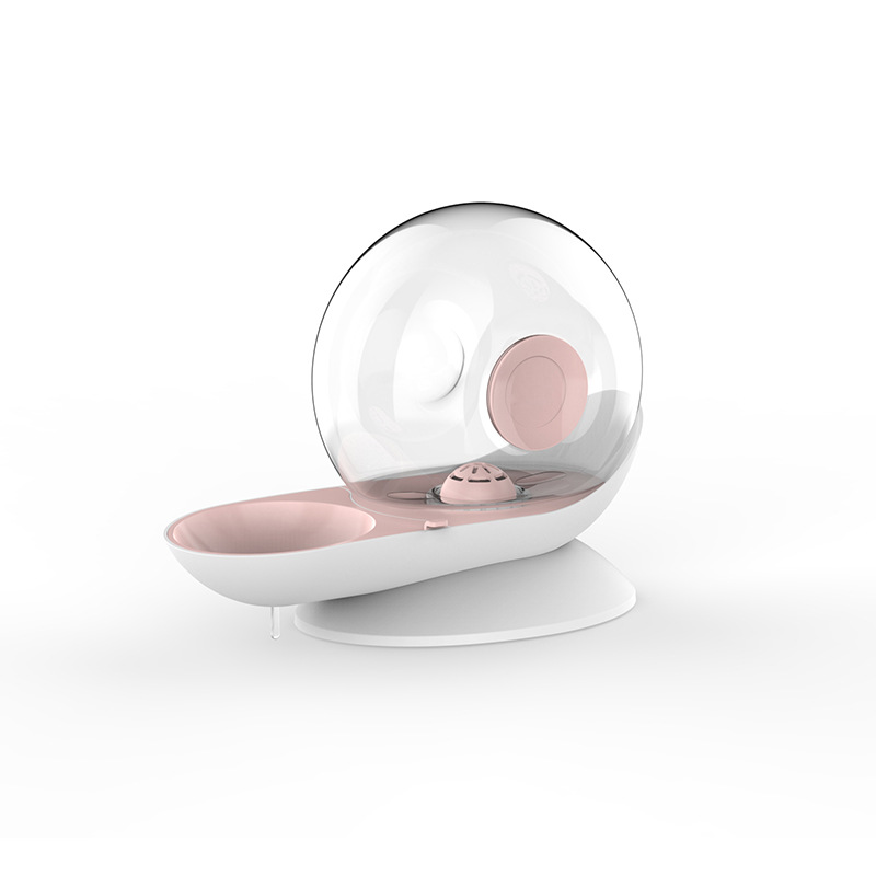 Cat Dog Water Dispenser Automatic Water Drinking Fountain for Small or Medium Size Dogs Cats Easy to Clean Snail Shape 2