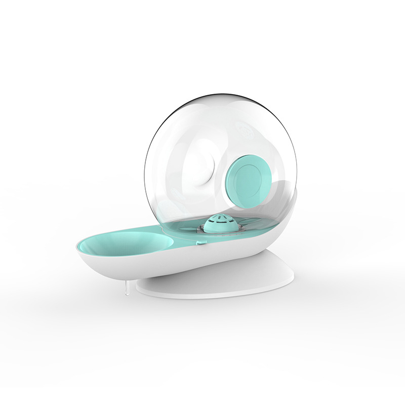 Cat Dog Water Dispenser Automatic Water Drinking Fountain for Small or Medium Size Dogs Cats Easy to Clean Snail Shape 2