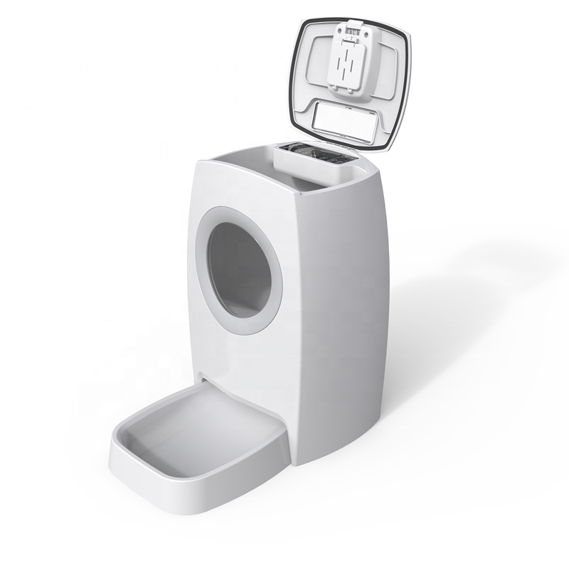 Sample Available Pet Feeder Automatic Robot High Quality  Supply 6L Automatic Feeders for Small Animals