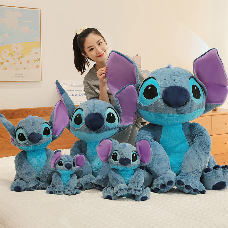  Giant Cartoon Lilo and Stitch Stuffed Plush Toy Animal Plush Toys Stitch Anime Figure Stuffed Toys for Kids 80