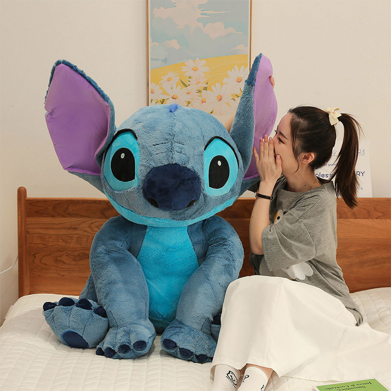  Giant Cartoon Lilo and Stitch Stuffed Plush Toy Animal Plush Toys Stitch Anime Figure Stuffed Toys for Kids 80