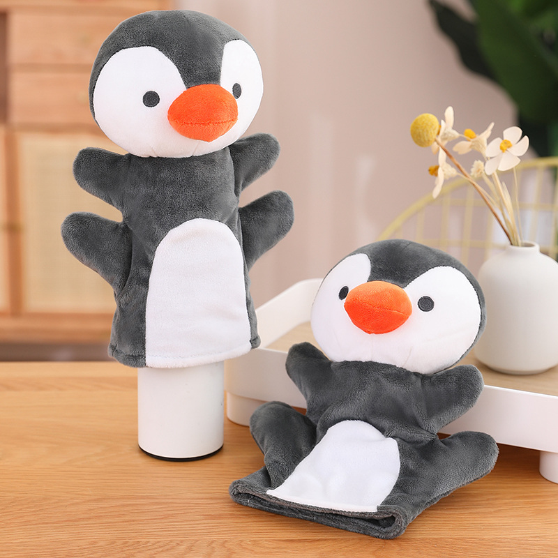 New Design Product Baby Animal Hand Puppets Plush Education Learning Puppet Toy