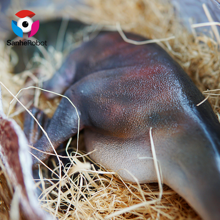 Cute Rubber Dinosaur Hand Puppet Electric Dinosaur Kids Pet Robot