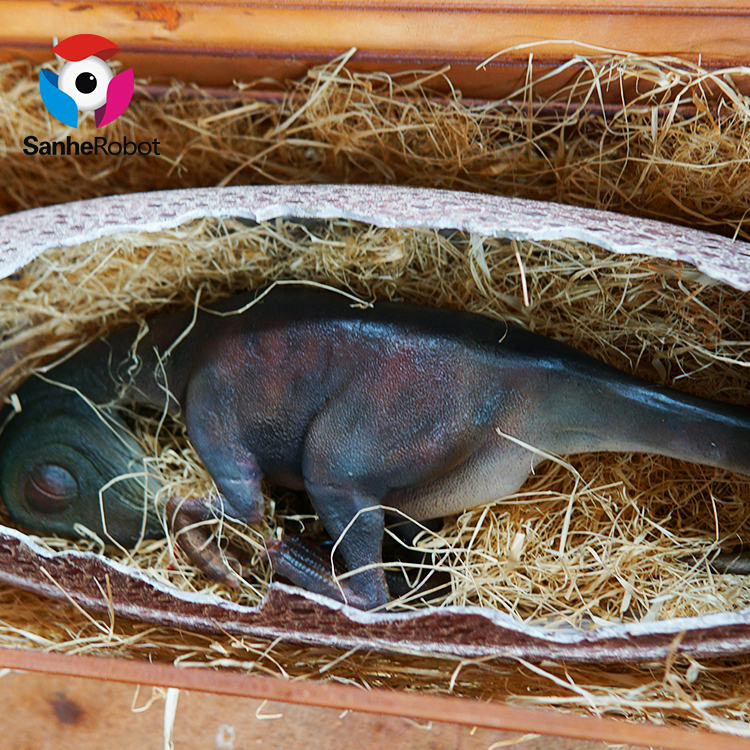 Cute Rubber Dinosaur Hand Puppet Electric Dinosaur Kids Pet Robot