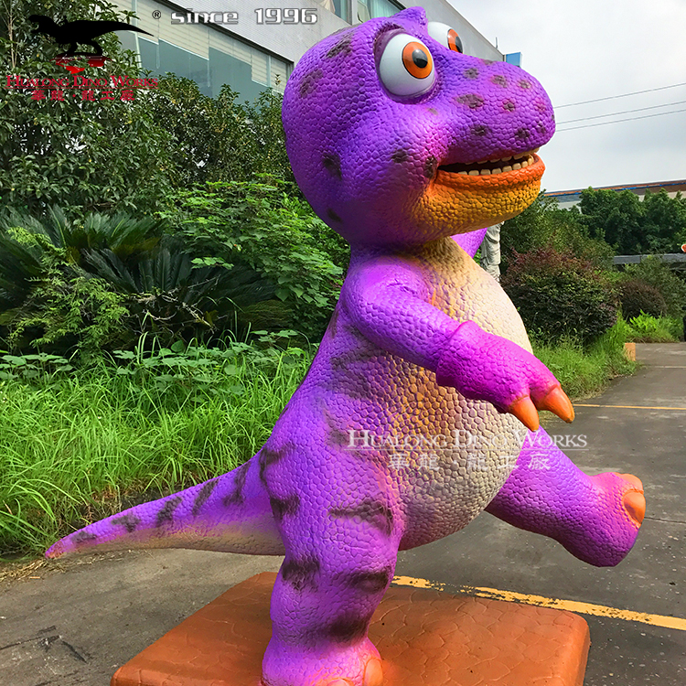 Jurassic Park Small Hand Dinosaur Puppet Interactive Dinosaur Attraction Animatronic Cartoon Rubber Dinosaur for Kids