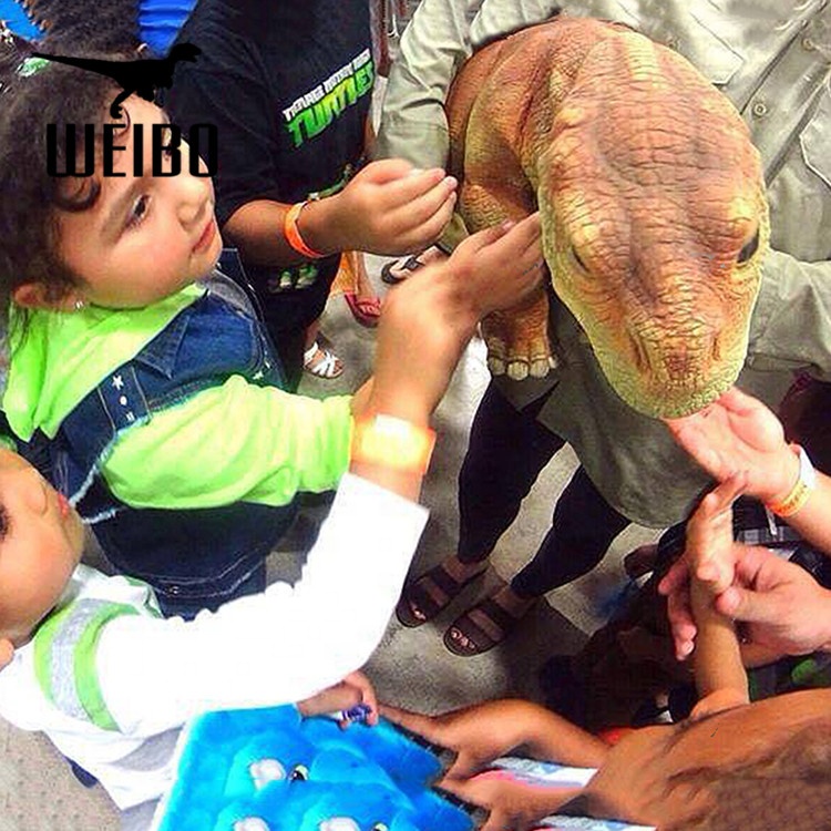 Animatronics dinosaur puppet for kids