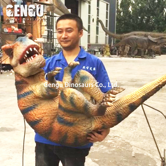 Animatronics Hand Puppet Baby Dinosaur Puppet