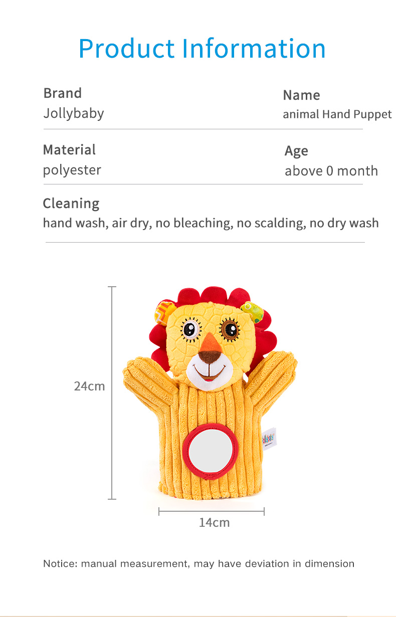 Hot Selling Forest Animal Felt Finger Puppets Jungle Animals Educational Toys Story Time Felt Hand Puppets