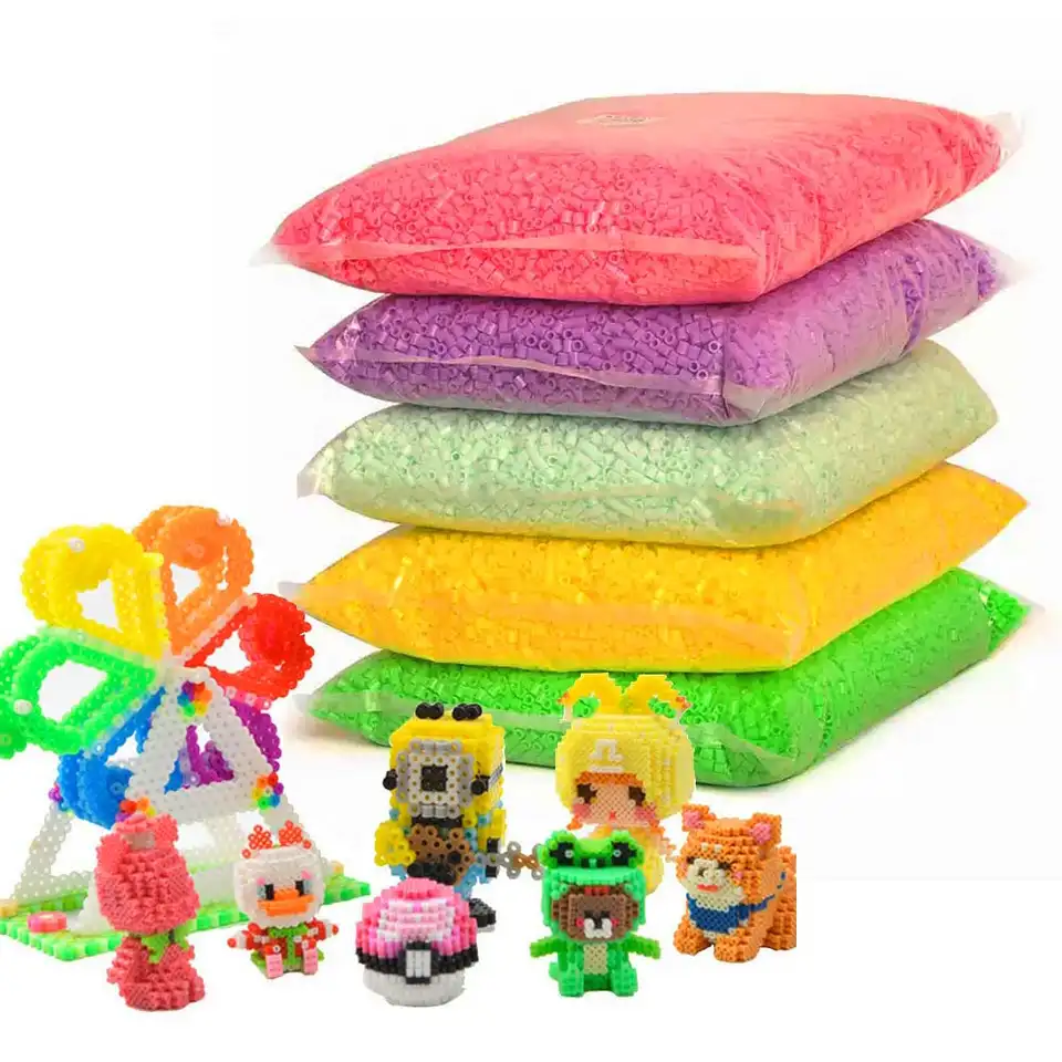 Artkal Diy Art And Craft 5mm 206 Colors 1KG Fuse Beads Perler Beads For Kids Diy Educational Toys Hama Beads