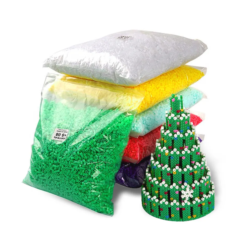 Artkal Diy Art And Craft 5mm 206 Colors 1KG Fuse Beads Perler Beads For Kids Diy Educational Toys Hama Beads