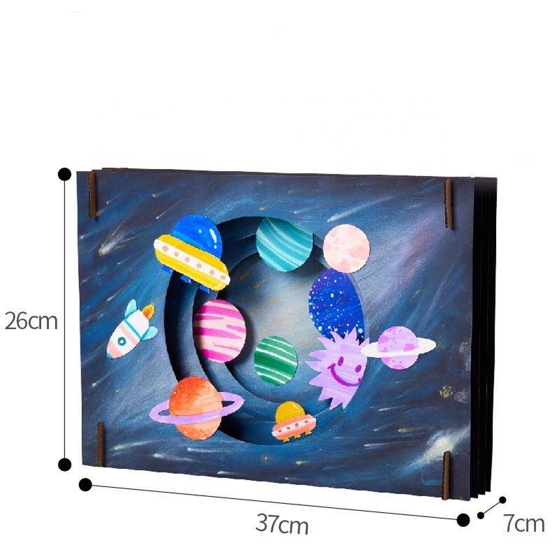 3D Creative Art Painting Children's DIY Handmade Toys Pop Art Painting