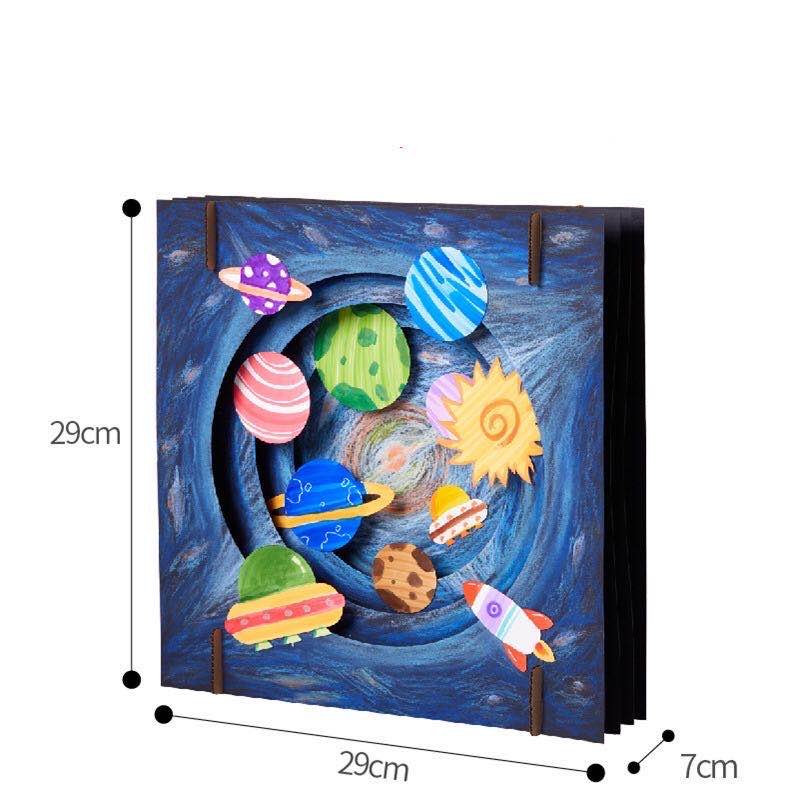 3D Creative Art Painting Children's DIY Handmade Toys Pop Art Painting