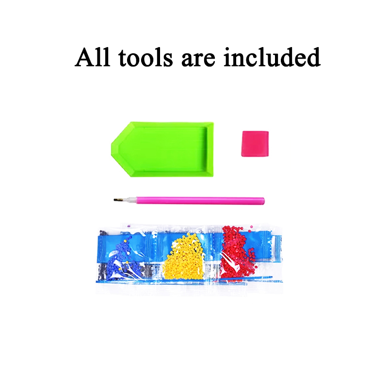 2022 handpaint diy diamond mini makeup mirror kids craft supplies set