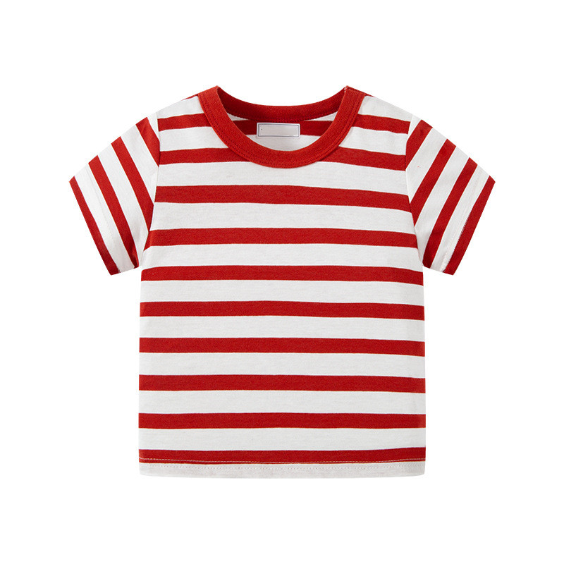 Ready To Ship Kid's T Shirt 100% Cotton Children Toddler Summer Tops Basic T Shirts   Tee with Printing