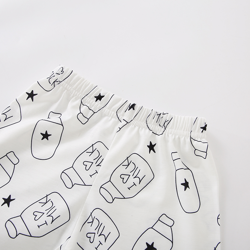 2pcs Kids girl Pajamas Set in Summer Kids  cartoon patterns Pajama Kids Sleepwear boy pajama sets