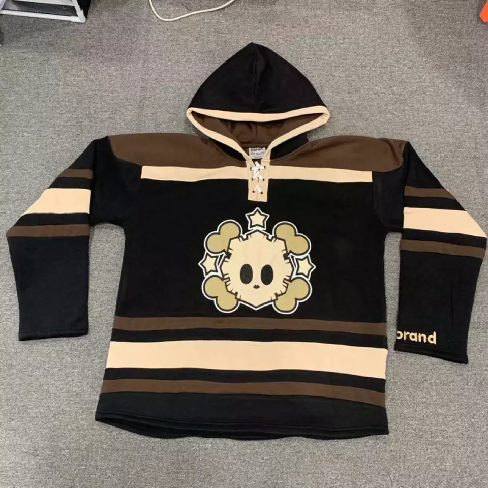 Cheap team    unique hockey jersey hoodie for adults/kids