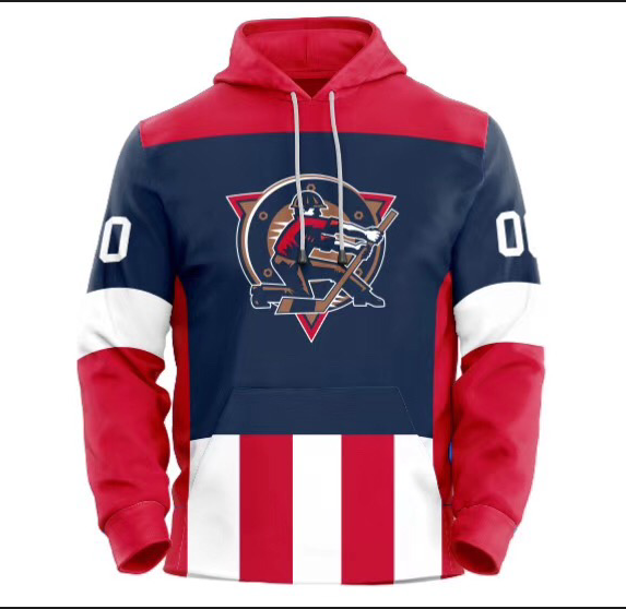 professional  made tackle twill ice hockey  jersey hoodies