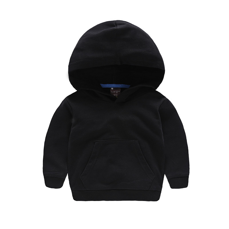 kid 7 colors sports  children plain hoodies for kids pullover boys hoodies