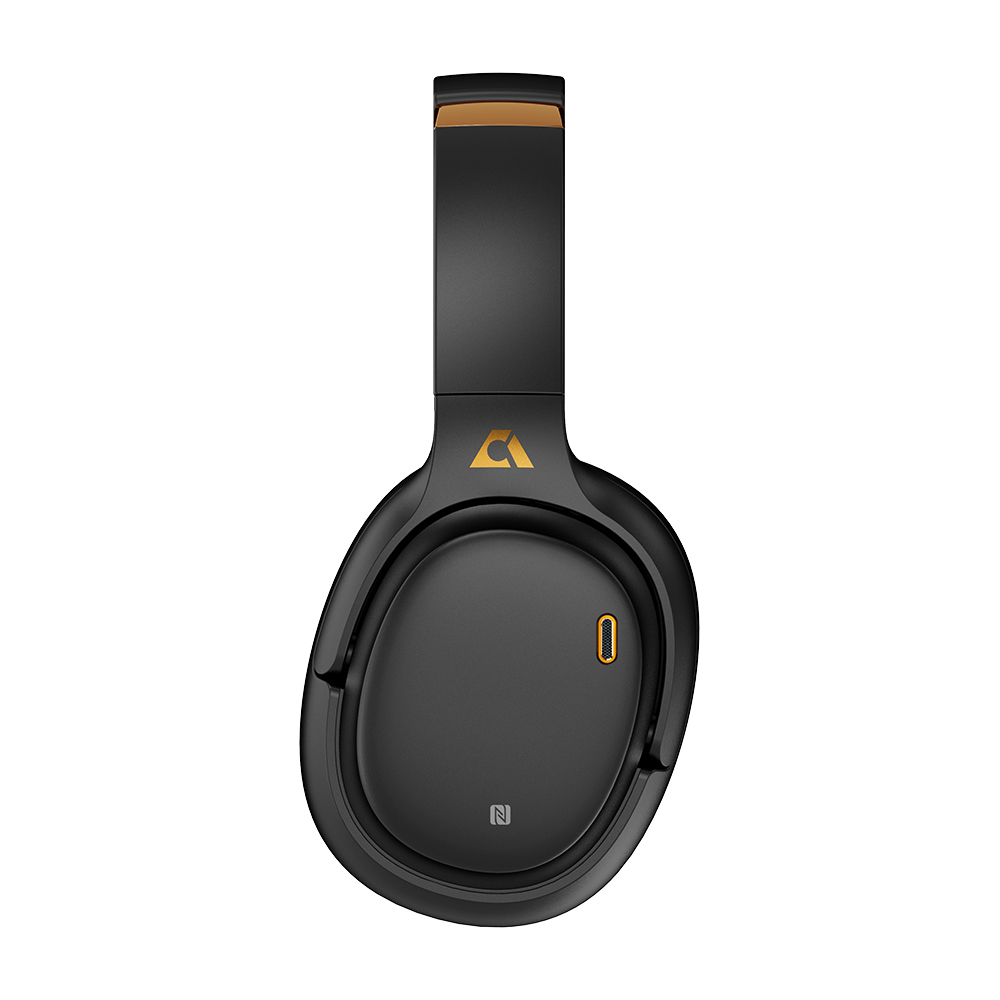 1Mii E600Pro Hybrid Active Noise Cancelling Headphones with aptX LL & HD, Over-Ear Bluetooth Headphones Wireless with CV